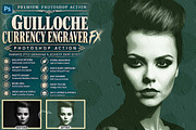 Guilloche Currency Engraver FX, an Action Add-On by Studio Retouch (Thumbnail 1 of 10)