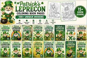 Patrick's Leprecon Coloring Book