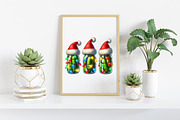 Christmas Pickles, an Illustration by Craft Nest (Thumbnail 3 of 6)