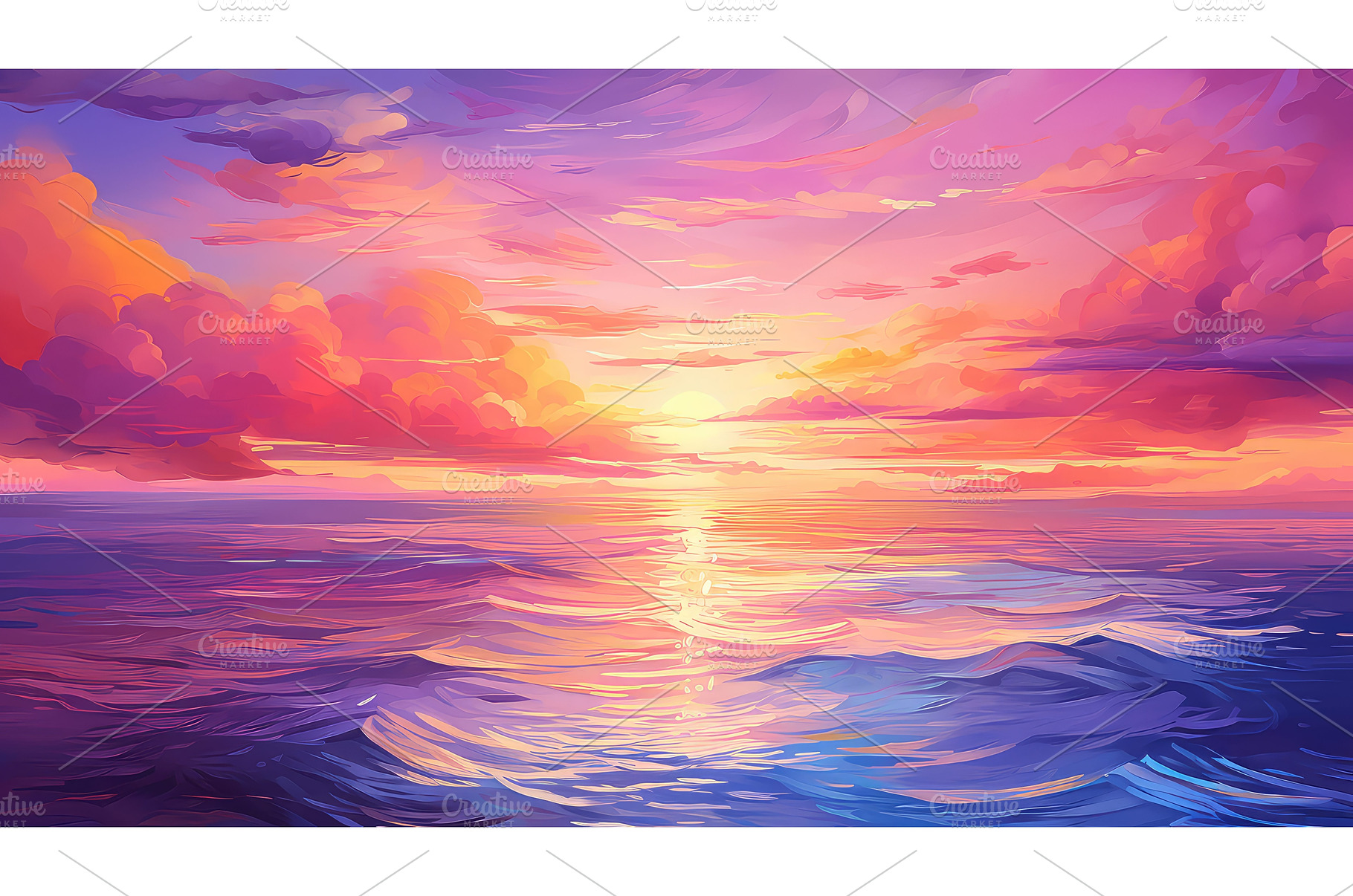 waves beauty ocean background ai, a Nature Photo by pikepicture