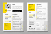 Resume Template Layout, a Resume Template by MightyDesign (Thumbnail 3 of 6)