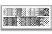 Geometric floral set patterns, a Pattern Graphic by RODINA (Thumbnail 3 of 3)