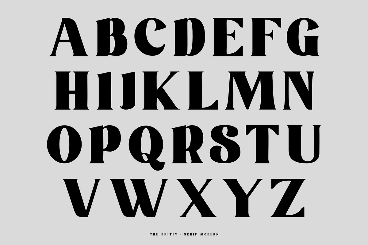 Britin Font, a Serif Font by Khoir (Photo 10 of 12)