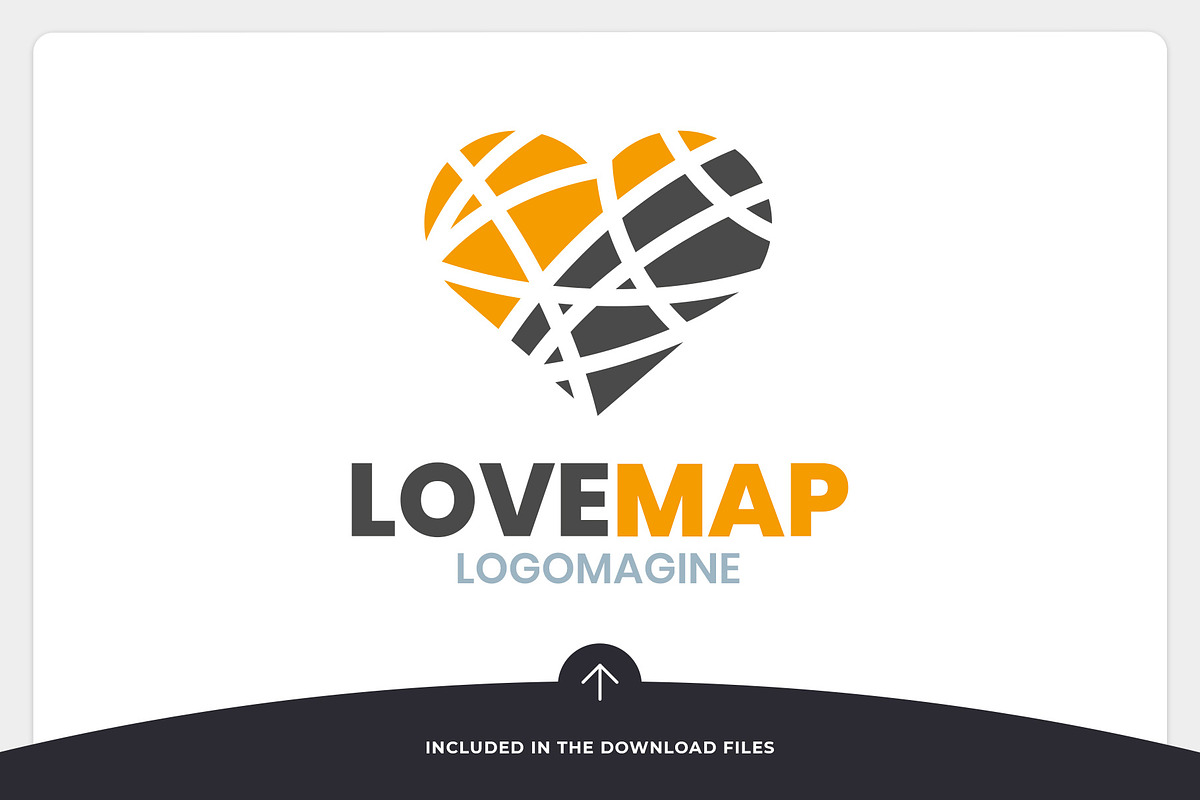 Love Map Logo Template, a Branding & Logo Template by LOGOMAGINE (Photo 9 of 16)