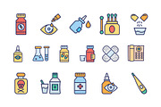 Essential Medical Vector Icons, an Outline Icon by Vector Portal (Thumbnail 6 of 6)