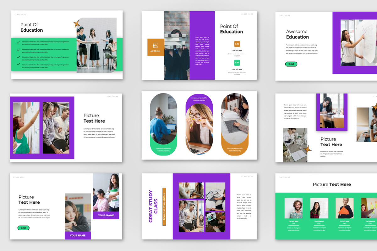 Great Study Class Google Slide, a Presentation Template by Overcloud (Photo 3 of 4)