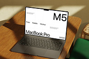 Macbook Pro Laptop Mockup, a Mac Mockup by Brand Earth (Thumbnail 3 of 4)