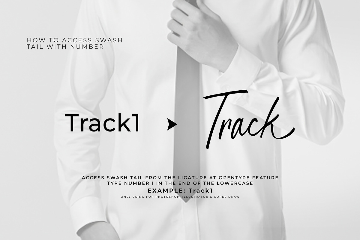 Hallrack - A Modern Script Signature, a Script Font by khurasan (Photo 6 of 7)