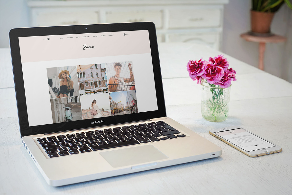 Zaria - WordPress Theme, a WordPress Template by GbThemes (Photo 3 of 5)