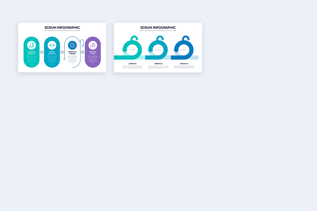 SCRUM Google Slides Templates, a Presentation Template by Slidesmash (Photo 4 of 4)