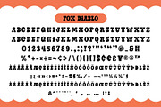 Fox Diablo 5 Fonts Style, a Slab Serif Font by Fox7 By Rattana (Thumbnail 6 of 11)
