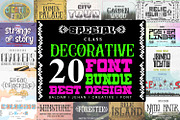 BULK BUNDLE 110 FONT INCLUDE, a Serif Font by Bramcreative (Thumbnail 2 of 7)