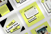 20 social media post design template, a Social Media Template by graphic bakers (Thumbnail 6 of 15)