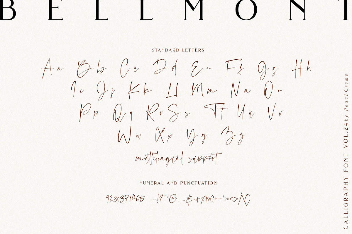 Bellmont// Stylish Font SALE!!! preview 8