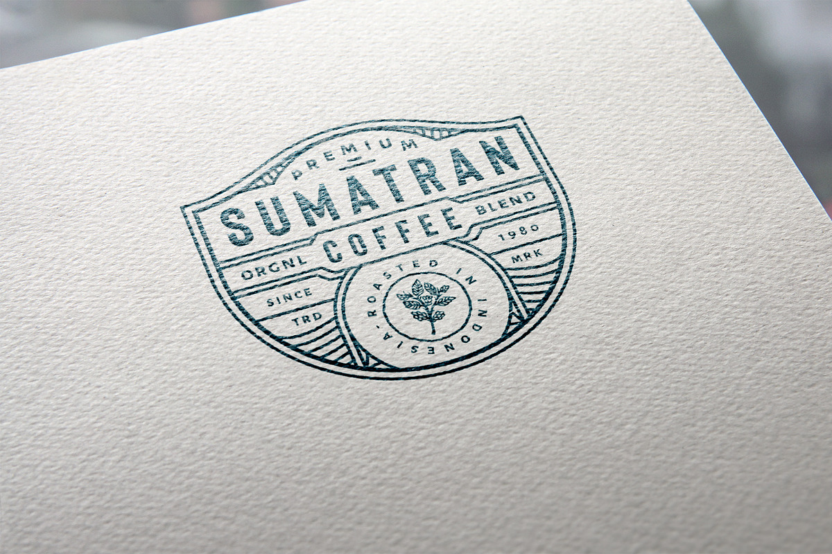12 Coffee Logo and Badge Templates, a Branding & Logo Template by Wortfice (Photo 6 of 9)