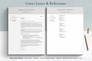 IT Tech Executive Resume Template, a Resume Template by Get Landed (Thumbnail 5 of 12)