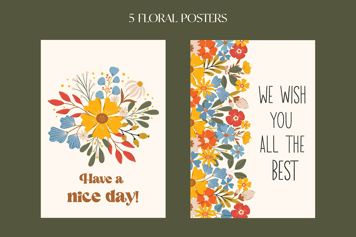Blooming Season. Flowers & Patterns, a Decorative Illustration by EltaMaxArt (Photo 9 of 14)