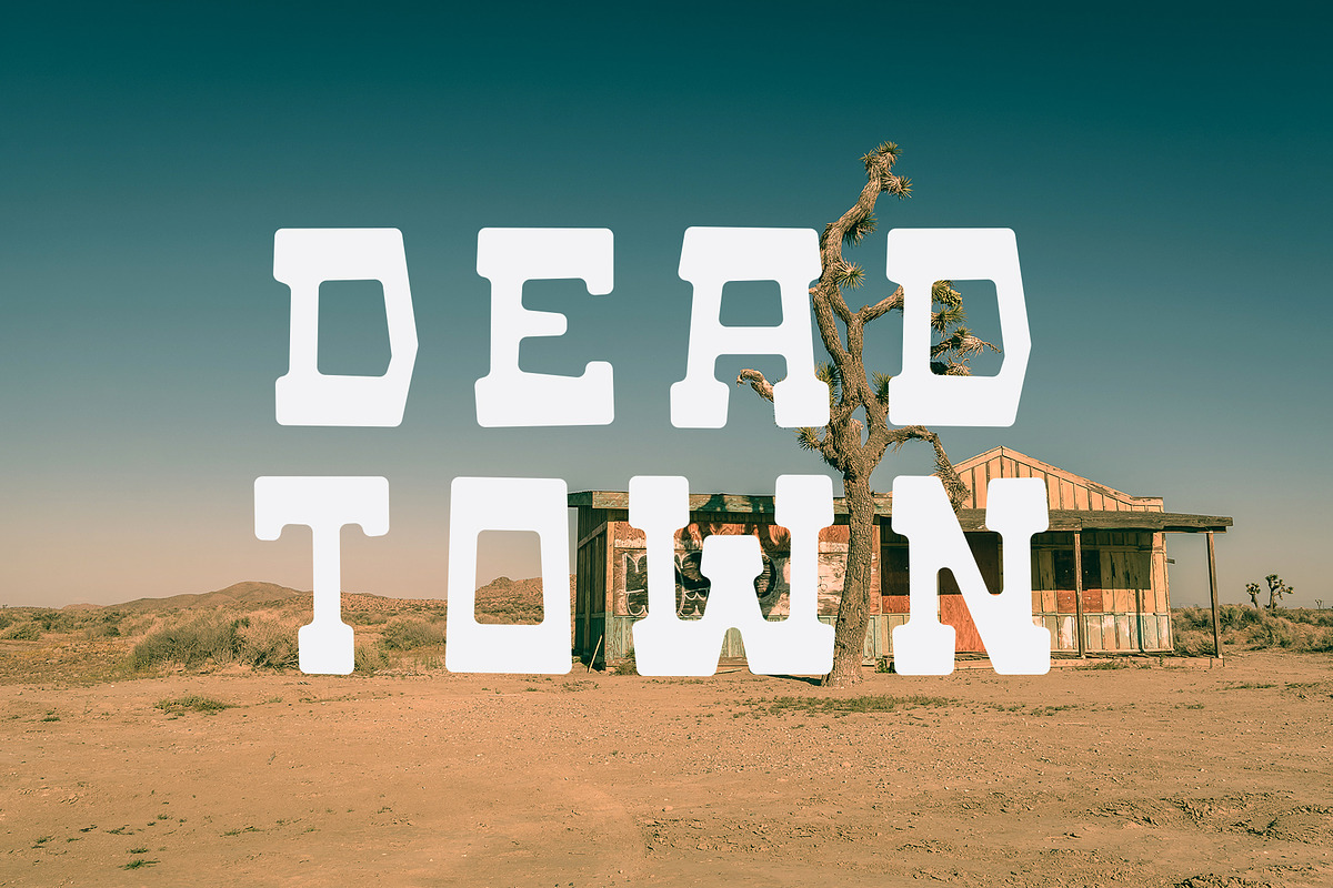 LUCK BUTCHER, a Slab Serif Font by SON OF THIRTEEN (Photo 5 of 5)