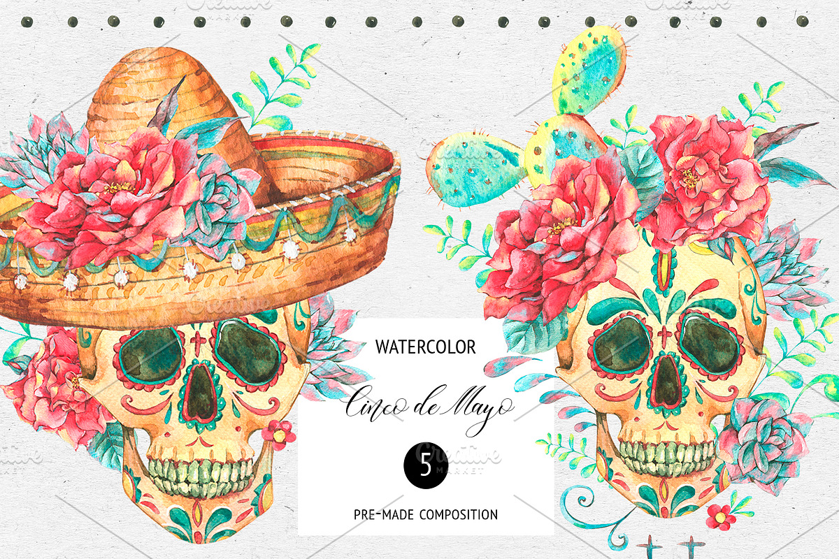 Cinco de Mayo Fiesta Clipart, an Illustration by Depiano (Photo 1 of 12)