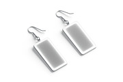 Rectangular Earring Jewelry 3D Model, an Object 3D Model by rebrandy (Thumbnail 9 of 9)