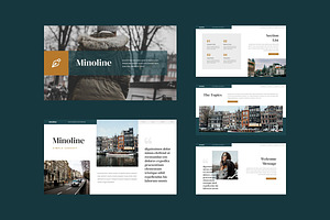 Minoline - Google Slide Template