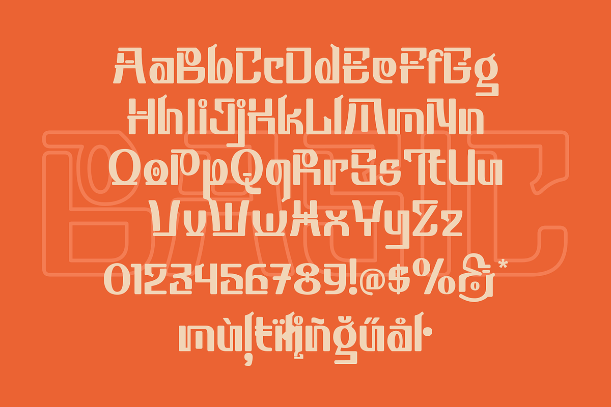 Hamsachin - Modern Korean Font, a Sans Serif Font by madeDeduk (Photo 3 of 8)