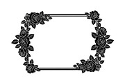 Floral Decorative Frame Vector Bundl, an Illustration by musafir_fashion (Thumbnail 2 of 51)