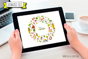 56 HAWAII hand drawn elements!, an Outline Icon by Natasha-Pankina.com (Thumbnail 3 of 5)