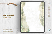 Art Journal Templates, a Stationery Template by LuOtero (Thumbnail 1 of 7)