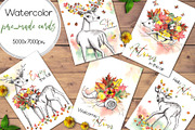 Autumn. Watercolor & graphic set, an Object Graphic by Ana-Sakuta (Thumbnail 5 of 15)