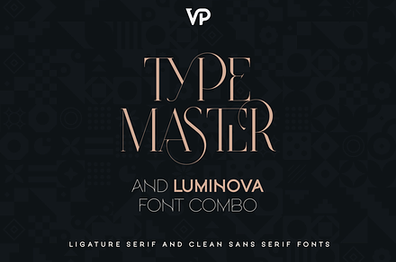 Type Master + Luminova font combo