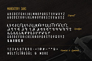 Mandatory - Vintage Font Duo, a Sans Serif Font by Letterhend Studio (Thumbnail 9 of 9)