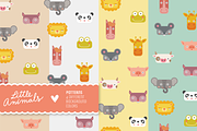 Cute Little Animals, a Pattern Graphic by Isa De Gregorio (Thumbnail 2 of 5)