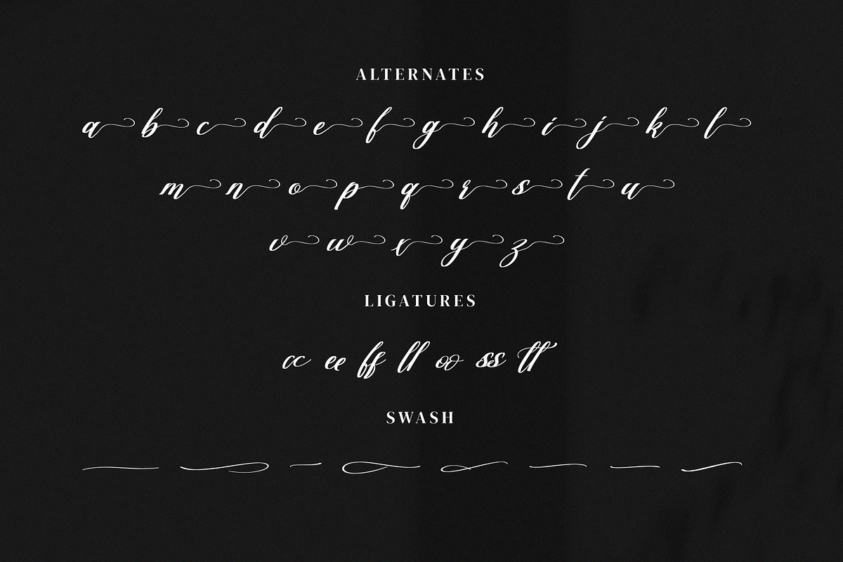 Faustina Calisten, a Script Font by Goresan Studio (Photo 12 of 15)