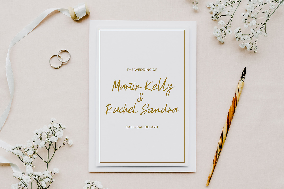 Malefoy Script Font, a Script Font by Dawnside Graphic (Photo 5 of 11)