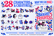 Bright Frights Halloween PNG Bundle, an Object Graphic by Designertale (Thumbnail 3 of 10)