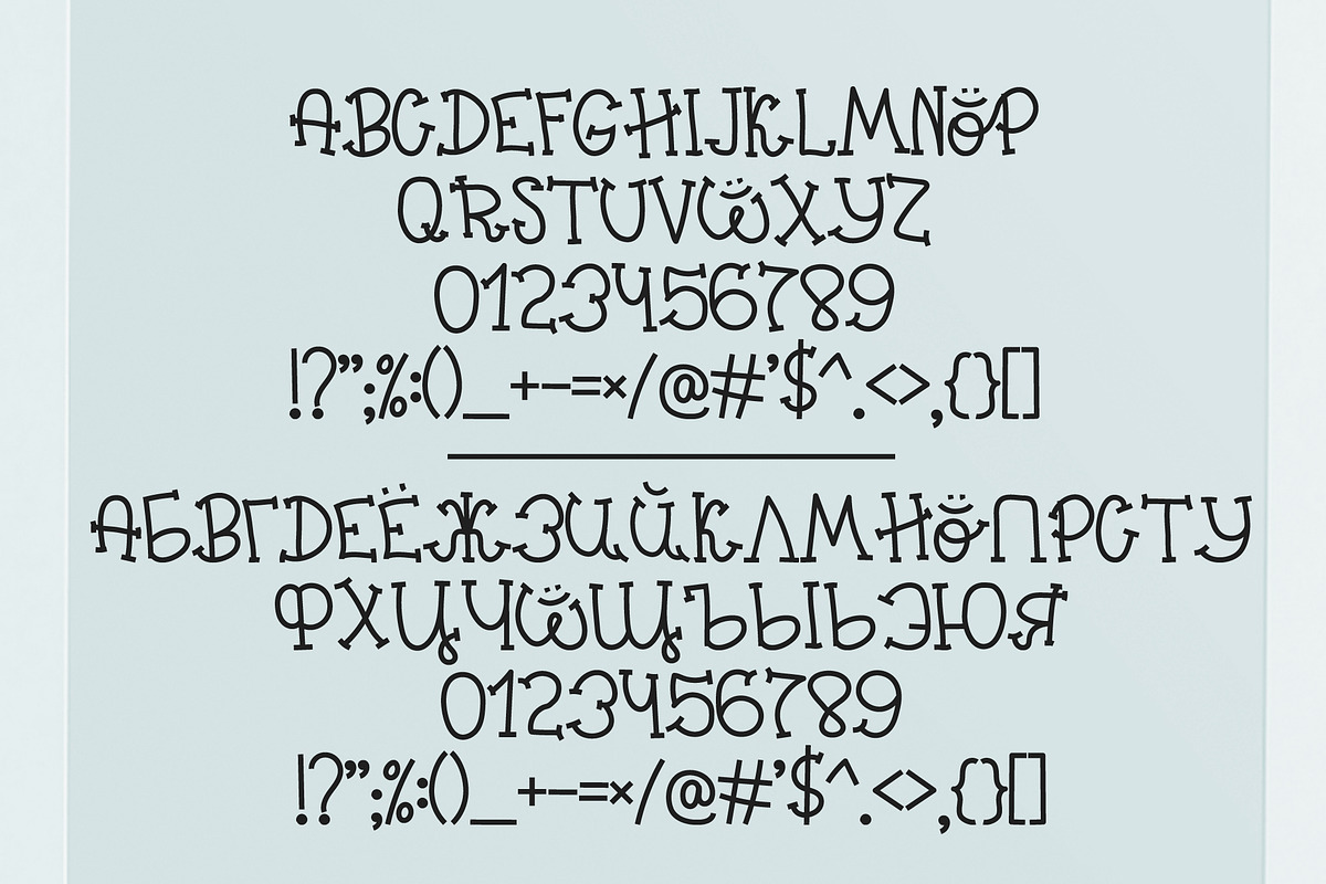Font Big Madness (Latin & Cyrillic) preview 2
