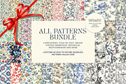 500+ Seamless Patterns Bundle, a Pattern Graphic by Olya Creative (Thumbnail 31 of 31)