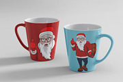 Santa New Look Vector Illustration, a Decorative Illustration by Plaid4You (Thumbnail 4 of 5)
