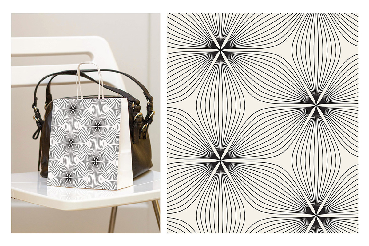 Petalled Seamless Patterns Set 5, a Pattern Graphic by Curly_Pat (Photo 6 of 6)