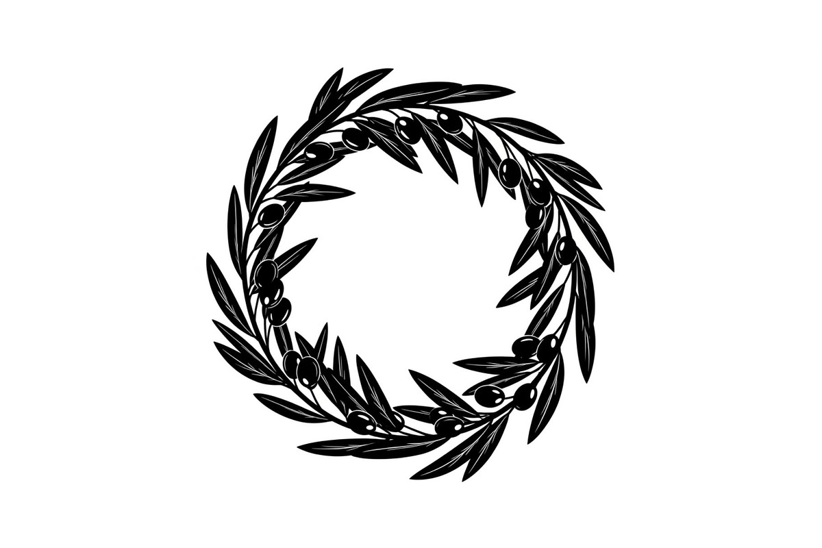 Floral Wreath Circle SVG Bundle, an Illustration by Creativeshirt (Photo 28 of 51)