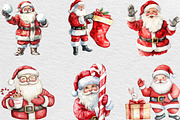 Santa Claus Clipart, an Illustration by Black Bird Studio (Thumbnail 4 of 6)