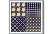 Set of geometric patterns, a Pattern Graphic by RODINA (Thumbnail 2 of 3)