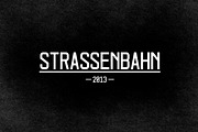 Strassenbahn, a Sans Serif Font by Lettering Garage (Thumbnail 1 of 5)