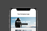 MailChimp HTML Email Template, an Email Template by Leanna Norwood Creative (Thumbnail 2 of 3)