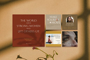 Women Inspiration Instagram Post, a Social Media Template by Louds Studio (Thumbnail 2 of 5)