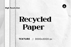 Recycled Paper Texture Bundle