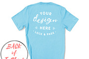Back Of T-Shirt BC3001 Mockup Bundle, a Shirt Mockup by lock and page (Thumbnail 25 of 88)