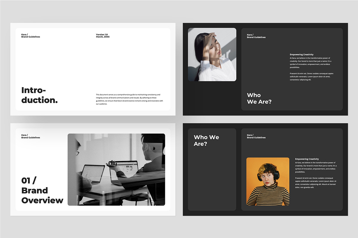 KARA - Brand Guidelines Keynote, a Presentation Template by Gaize (Photo 4 of 10)