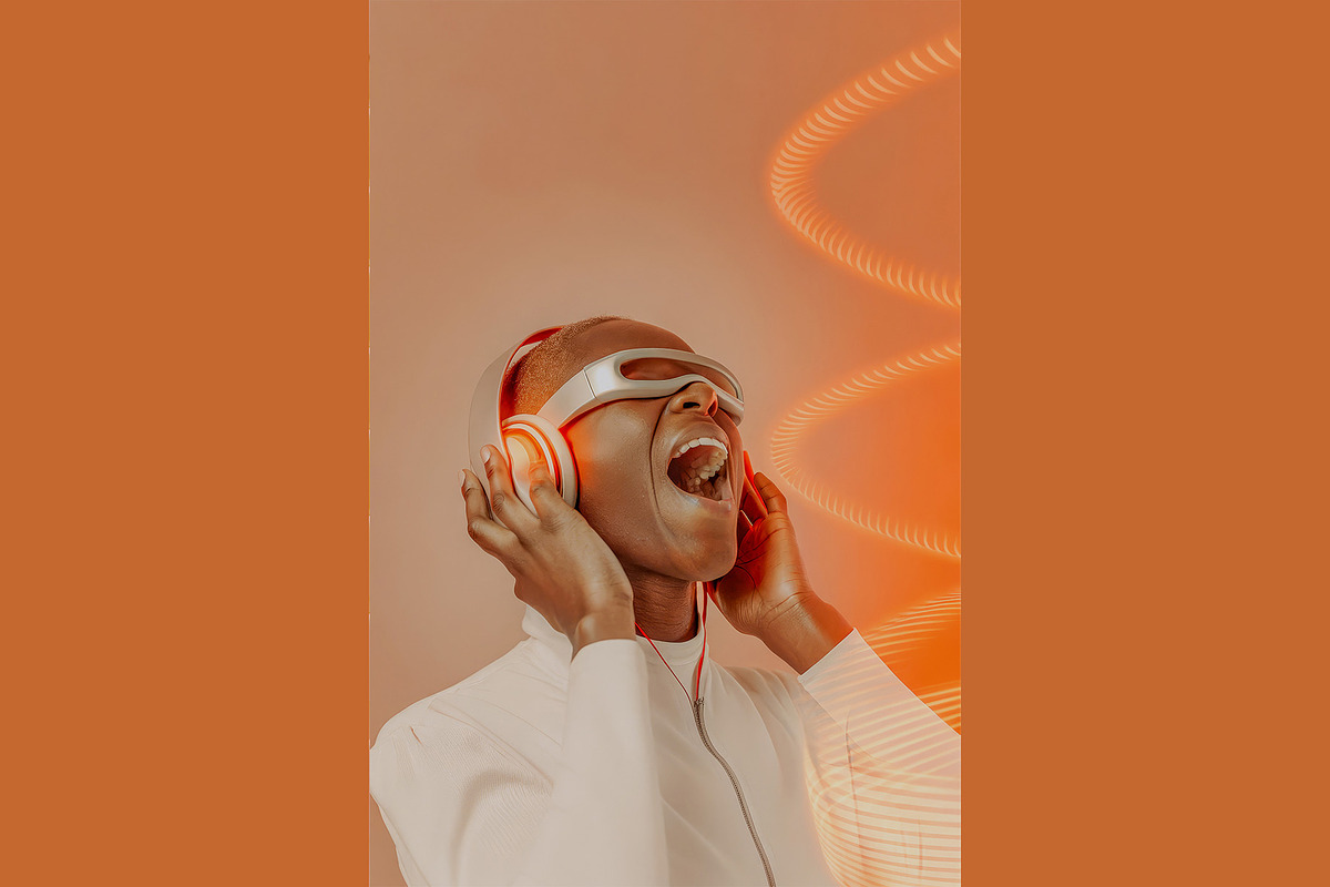 Cyberpunk VR Stock Photo Pack, a Person Illustration by StockVerse Creative (Photo 4 of 4)